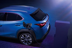Lexus UX 300e Electric Gama UX Electric Todo terreno Azul Zafiro Exterior Lateral 5 puertas