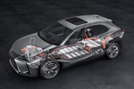 Lexus UX 300e Electric Gama UX Electric Todo terreno T&eacute;cnica Radiograf&iacute;a 5 puertas