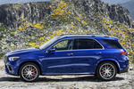Mercedes-Benz GLE AMG GLE 63 S 4MATIC+ AMG GLE 63 S 4MATIC+ Todo terreno Azul Brillante Metalizado Exterior Lateral 5 puertas