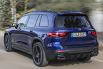 Mercedes-Benz GLB 220d 4MATIC AMG Line con Paquete Night Todo terreno Azul Galaxy Exterior Lateral-Posterior 5 puertas