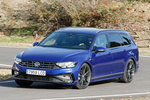 Volkswagen Passat Variant R-Line 2.0 TSI 140 kW (190 CV) DSG 7 vel. Variant R-Line Turismo familiar Azul Atl&aacute;ntico metalizado Exterior Frontal-Lateral 5 puertas