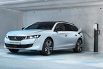 Peugeot 508 SW Hybrid 225 e-EAT8 SW Hybrid GT Turismo familiar Blanco Nacarado Exterior Frontal-Lateral 5 puertas