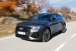 Audi Q3 Sportback 35 TDI S tronic Sportback Black line edition Todo terreno Gris Daytona efecto perla Exterior Frontal-Lateral 5 puertas