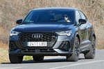 Audi Q3 Sportback 35 TDI S tronic Sportback Black line edition Todo terreno Gris Daytona efecto perla Exterior Frontal-Lateral 5 puertas