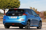 Nissan LEAF 62 kWh e Tekna Turismo Azul Vivid / Negro Metalizado Exterior Posterior-Lateral 5 puertas