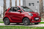 smart fortwo EQ fortwo cabrio EQ fortwo cabrio Descapotable carmine red metallic Exterior Lateral 2 puertas