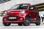 smart fortwo EQ fortwo cabrio EQ fortwo cabrio Descapotable carmine red metallic Exterior Frontal 2 puertas