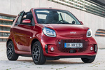 smart fortwo EQ fortwo cabrio EQ fortwo cabrio Descapotable carmine red metallic Exterior Frontal 2 puertas