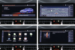 BMW Serie 3 330i xDrive Touring Aut. Touring M Sport con cuero Vernasca Negro/Azul Turismo familiar Interior Pantalla del sistema multimedia 5 puertas