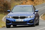 BMW Serie 3 330i xDrive Touring Aut. Touring M Sport Turismo familiar Azul Portimao Exterior Frontal 5 puertas