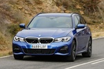 BMW Serie 3 330i xDrive Touring Aut. Touring M Sport Turismo familiar Azul Portimao Exterior Frontal-Lateral 5 puertas