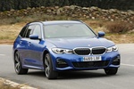 BMW Serie 3 330i xDrive Touring Aut. Touring M Sport Turismo familiar Azul Portimao Exterior Lateral-Frontal 5 puertas