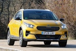 KIA XCeed 1.4 T-GDi 103 kW (140 CV) DCT Emotion Todo terreno Quantum Yellow Exterior Lateral-Frontal 5 puertas