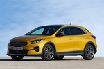 KIA XCeed 1.4 T-GDi 103 kW (140 CV) DCT Emotion Todo terreno Quantum Yellow Exterior Frontal-Lateral 5 puertas