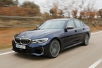 BMW Serie 3 M340i xDrive M340i Turismo Azul Tansanit II Exterior Frontal-Lateral 4 puertas