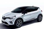 Renault Captur E-TECH PHEV 117 kW (160 CV) Zen E-TECH H&iacute;brido Enchufable Todo terreno Blanco Nacarado con techo Negro Exterior Frontal-Lateral 5 puertas