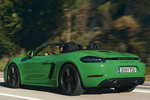 Porsche 718 Boxster GTS 4.0 Boxster GTS 4.0 Descapotable Verde Lagarto Exterior Lateral-Posterior 2 puertas
