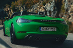 Porsche 718 Boxster GTS 4.0 Boxster GTS 4.0 Descapotable Verde Lagarto Exterior Lateral-Posterior 2 puertas
