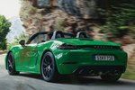 Porsche 718 Boxster GTS 4.0 Boxster GTS 4.0 Descapotable Verde Lagarto Exterior Lateral-Posterior 2 puertas