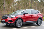Opel Grandland X Hybrid4 Hybrid4 Todo terreno Rojo Vesubio Exterior Frontal-Lateral 5 puertas