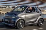smart fortwo EQ fortwo cabrio EQ fortwo cabrio Descapotable Gris Grafito Exterior Lateral-Frontal 2 puertas