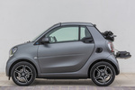 smart fortwo EQ fortwo cabrio EQ fortwo cabrio Descapotable Gris Grafito Exterior Lateral 2 puertas