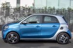 smart forfour Gama EQ forfour Gama EQ forfour Turismo Azul Metalizado Exterior Lateral 5 puertas