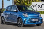 smart forfour Gama EQ forfour Gama EQ forfour Turismo Azul Metalizado Exterior Lateral-Frontal 5 puertas