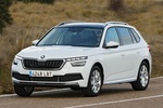 Skoda Kamiq 1.0 TSI 85 kW (115 CV) Style Style Todo terreno Blanco Luna Metalizado Exterior Frontal-Lateral 5 puertas