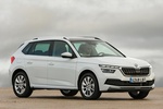 Skoda Kamiq 1.0 TSI 85 kW (115 CV) Style Style Todo terreno Blanco Luna Metalizado Exterior Lateral-Frontal 5 puertas