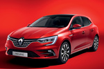 Renault M&eacute;gane Gama M&eacute;gane Gama M&eacute;gane Turismo Rojo llama Exterior Frontal-Lateral 5 puertas