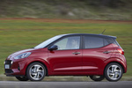 Hyundai i10 1.2 MPI 64 kW (84 CV) AT Style Turismo Dragon Red / Phantom Black Exterior Lateral 5 puertas