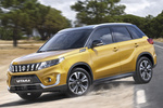 Suzuki Vitara 1.5 Strong Hybrid AGS Strong Hybrid Todo terreno Amarillo Solar Bicolor Negro Exterior Frontal-Lateral 5 puertas