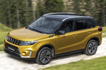 Suzuki Vitara 1.5 Strong Hybrid AGS Strong Hybrid Todo terreno Amarillo Solar Bicolor Negro Exterior Cenital-Lateral-Frontal 5 puertas