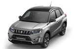 Suzuki Vitara 1.4T Mild Hybrid GLX Todo terreno Gris Bicolor Exterior Cenital-Frontal-Lateral 5 puertas