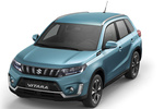 Suzuki Vitara 1.4T Mild Hybrid GLX Todo terreno Azul Turquesa Exterior Cenital-Frontal-Lateral 5 puertas