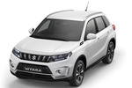 Suzuki Vitara 1.4T Mild Hybrid GLX Todo terreno Blanco Perlado Exterior Cenital-Frontal-Lateral 5 puertas