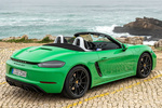 Porsche 718 Boxster GTS 4.0 Boxster GTS 4.0 Descapotable Verde Lagarto Exterior Cenital-Posterior-Lateral 2 puertas