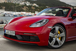 Porsche 718 Boxster GTS 4.0 Boxster GTS 4.0 Descapotable Rojo Carm&iacute;n Exterior Frontal 2 puertas