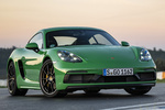 Porsche 718 Cayman GTS 4.0 Cayman GTS 4.0 Coup&eacute; Verde Lagarto Exterior Lateral-Frontal 2 puertas