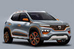 Dacia Spring Electric Concept Gama Spring Electric Concept Gama Spring Electric Concept Todo terreno Exterior Lateral-Frontal 5 puertas