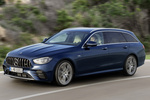 Mercedes-Benz Clase E AMG 53 4MATIC  Estate AMG 53 4MATIC  Estate Turismo familiar Azul Cavansita Metalizado Exterior Frontal-Lateral 5 puertas