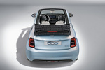 Fiat 500 500e C 500e C "la Prima" Descapotable Azul Celestial Exterior Posterior-Cenital 2 puertas
