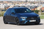 Mercedes-Benz Clase A A 200 d 8G-DCT AMG Line Paquete Night Turismo Azul Denim Metalizado Exterior Lateral-Frontal 5 puertas
