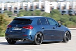 Mercedes-Benz Clase A A 200 d 8G-DCT AMG Line Paquete Night Turismo Azul Denim Metalizado Exterior Posterior-Lateral 5 puertas