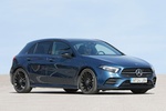 Mercedes-Benz Clase A A 200 d 8G-DCT AMG Line Paquete Night Turismo Azul Denim Metalizado Exterior Lateral-Frontal 5 puertas