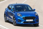Ford Puma 1.0 EcoBoost MHEV 114 kW (155 CV) ST Line X - Paquete ST Line Todo terreno Azul Isla Desierta Exterior Lateral-Frontal 5 puertas