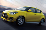 Suzuki Swift 1.4 BoosterJet Hybrid Sport Turismo Champion Yellow Exterior Frontal-Lateral 5 puertas