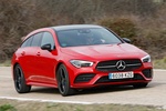 Mercedes-Benz CLA 200d 8G-DCT Shooting Brake AMG Line Shooting Brake con paquete Night Turismo familiar Rojo Jupiter Exterior Lateral-Frontal 5 puertas