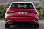 Audi A3 35 TDI  110 kW (150 CV) S tronic 7 vel. S line con paquete Brillo Turismo Rojo Tango Exterior Posterior 5 puertas